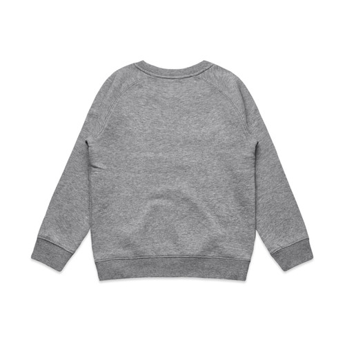 GREY MARLE - BACK youth-supply-crew-greymarle-back